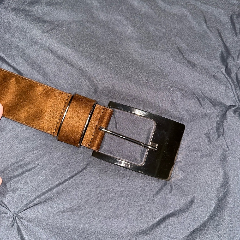 Brown Leather Belt